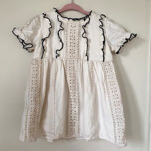 Zara Eyelet Dress